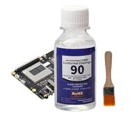 PCB Board Paint - Clear 100ML | Clear Protective Potting Sealer | Transparent Рrotective Coating With Applicator, Terminals, Splices, Waterproof Quick-dry Cleаr Circuit Ɓoard Sealant Wîth Brush