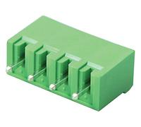 PCB HEADER, VERTICAL, 5.08MM, 4 WAY; Block Orientation:Through Hole Vertical; Gender:Header; No. of Positions:4Ways; Pit 21.95MV/4-E; Qty X 1