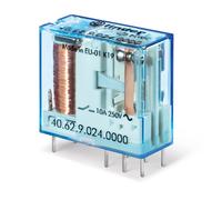 PCB Miniature Relay 2P 10A 24V DC 40.62.9.024.0000