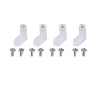 PCB Mounting Foot,100pcs 2cm L Type PCB Mounting Feet with Screw for Gaming Board,Easy to Install