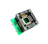 PCB Tests Fixture for T76 Programmer for TQFP64-08 Encapsulation Ensuring Accurate Pin Positioning and Durability Up to 1000Insertions TQFP Tests Adapters