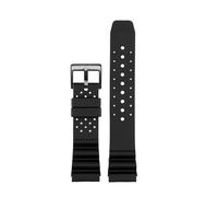 PCCWBCPJC 20mm 22mm Rubber Strap Compatible With Casio MDV-106 107 Diver Scuba SLA019J1 Watch 2784 Silicone Watchband(Black black,20mm)