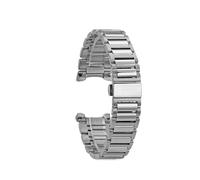 PCCWBCPJC Compatible With Longines Conquest L3.830.4 Stainless Steel Watch Band Men's Solid Metal Strap 21mm Curved End Bracelet For 41mm Dial