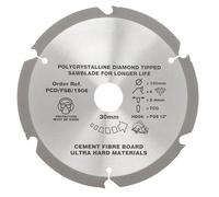 PCD Blade for Cement Fibre Board 190mm, 1 in a pack.