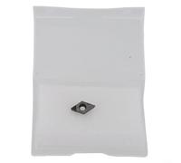 PCD Carbide Turning Inserts, 6.2 x 2.3 mm, DCGT070202/DCGT11T304, High-Wear-Resistant for Aluminum Machining, Non-Ferrous Metal Finishing, CNC Lathe Use(DCGT070204)