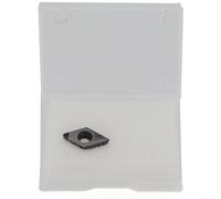 PCD Carbide Turning Inserts, 6.2 x 2.3 mm, DCGT070202/DCGT11T304, High-Wear-Resistant for Aluminum Machining, Non-Ferrous Metal Finishing, CNC Lathe Use(DCGT11T308)