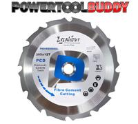 PCD Fibre Cement & Composite Saw Blade 165, 190, 216, 235, 250, 260, 305mm