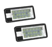 Pcdsech For A3 For A4 For A6 For A8 B6 B7 For Q7 4L 2007 2008 -up 2Pcs 12V LED Number Signal Light License Plate Light