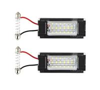 Pcdsech For Mini For Cooper R56 R57 R58 R59 12V White Error Free Plug And Play 6000K White LED Number License Plate Lights Lamps