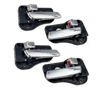 Pcdsech Interior Door Pull Handle for KIA Carens Rondo 2007 2008 2009 2010 2011 2012 2013 Car Interior Door Handle Chrome Inner Handles 82620-1D000 82610-1D000(1 Set)