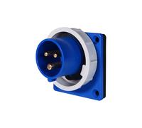PCE 16A 230V 2P+E IP67 Panel Inlet (6132-6)