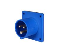 PCE 16A 230V 2P+E Panel Inlet (613-6)