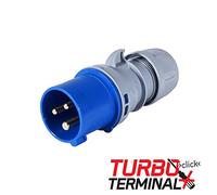 PCE 16A 230V 2P+E Plug (013-6tt)