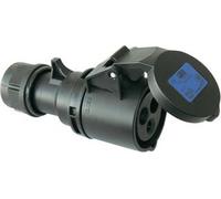 PCE 223-6X 32A 230V 3P ALL BLACK CONNECTOR