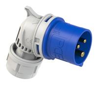 PCE 614067 8013-6 CEE-CARA Angled Plug 16 A 3-pin 230 V 1 Piece