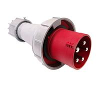 PCE 63 AMP 3P+N+E 415V IP67 Rated Trailing Plug 5 Pin 63A Waterproof Three 3 Phase Male