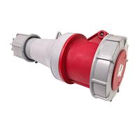 PCE 63 AMP 3P+N+E 415V IP67 Rated Trailing Socket 5 Pin 63A Waterproof Three 3 Phase Female