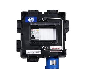 PCE IMST Distribution Box 32A 240V In, 6 x 13A, 1 x DP 32A RCBO