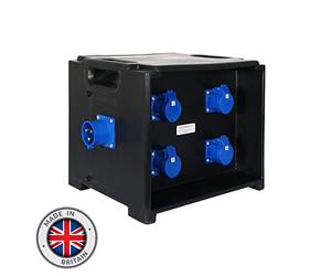 PCE MERZ Distribution Box 32A 1PH to 4x 16A RCBO