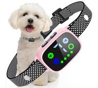 PcEoTllar Anti Bark Collars for Dogs, Small Bark Collar with Beep Vibration Modes and 7 Sensitivity, Safe & Humane Dog Barking Collar, Rechargeable No Shock Anti Barking Dog Collars