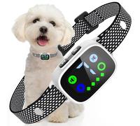 PcEoTllar Bark Collar for Small Dogs, Anti Bark Collars for Dogs - Rechargeable & Waterproof, Effective Vibration & Beep Dog Barking Collar, Anti Bark Collar & 7 Levels Sensitivity