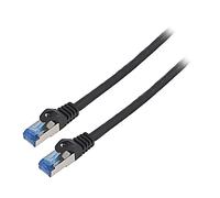 PCF6A-10CC-0500-BK Patch cord S/FTP 6a Line CCA LSZH Black 5m 26AWG Cores: 8L