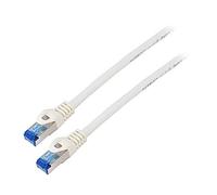 PCF6A-10CC-1000-W patch cord S/FTP 6a line CCA LSZH white 10m 26AWG cores: 8 ...