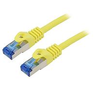 PCF6A-10CC-1000-Y Patch cord S/FTP 6a Line CCA LSZH Yellow 10m 26AWG Cores: 8...
