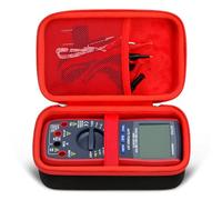 PCGDFly Hard Storage Carrying Case Compatible with AstroAI Digital Multimeter and Analyzer TRMS 6000 Counts Volt Meter Ohmmeter Auto-Ranging Tester, Hard EVA Travel Replacement Bag (Case Only)