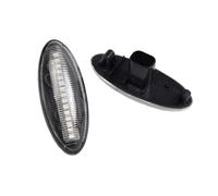 PCGNYSF car Side Indicator Compatible With Toyota For Yaris Mk2 P9 2005 2006 2007 2008 2009 Car Dynamic Side Marker Signal Lamp Blinker Light Turn Signal Light Flasher Lights 91730-0D060(Clear)