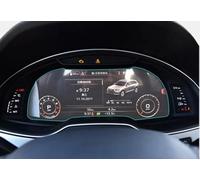 PCGNYSF Compatible With Q7 SQ7 4M 2016 2017 2018 2019 Car Instrument Panel Membrane Screen Protector Tempered Glass Film Automotive Interior GPS Navigation Screen Guard