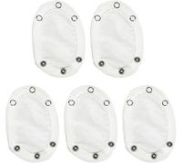 Pchnfei 5 Pcs Baby Jumpsuit Diaper Infant Romper Length Extender Bodysuit Snap Button Extended Diaper for Triangle Crotch Clothing