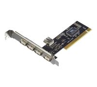 Pci Card 4+1 Port Expander Usb 2.0 Desktop Computer Windows Mac