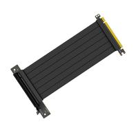 Pci-e 3.0 16x Graphics Card Riser Cable 20cm Extension | Copper and Tpe Build, 28/30 Awg Wiring, Vertical Mount Support for PC Case Modding