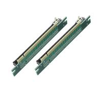 Pci-e Adapter 16x 164p Graphics Card Slot 90 Degree Test Base | Silicon Build, 2pcs Pack, Testing and Replacement Use, Flexible Installation with Extension Protection