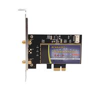PCI E Network Card, BCM94360 1200Mbps Computer WiFi Network Adapter, for PCI E X1 X4 X8 X16 Interface, Ethernet Card for PC, for Win 10 for OS X System