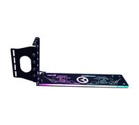 PCI-E PC Graphics Cards Vertically Kickstand Base Vertical Bracket Holder With LED 5V 3pin 12V