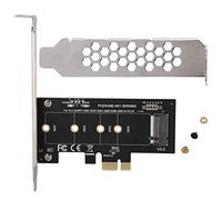PCI E to M.2 Expansion Card, Supports M2 NGFF 3.0 2.0 or 1.0 2280 2260 2242 2230 Solid State Drives with Low Profile Bracket Host Controller Hard Drive Converter Reader for Desktop Express Slot