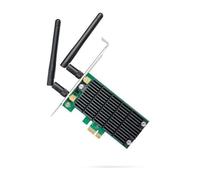 PCI Express Adapter - WiFi Dual Band AC1200, beamforming, 2 external antennas, ideal for improving connection and speed in desktops.