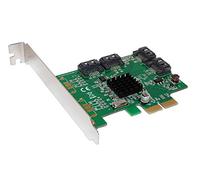PCI EXPRESS Controller Card (PCI-E) 4 PORTS SATA 3 (III) MARVELL CHIPSET 88SE9215-by DISTRICT COMPUTER