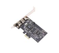PCI Express FireWire 1394 3 Port Controller Card for Desktop Computer