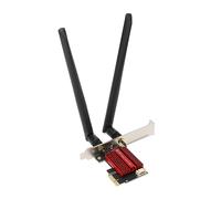 PCI Express Network Card, Gigabit Ethernet Card PCIE Network Adapter, PCIE WiFi Card for Desktop PC with Bluetooth 4.0, Dual Band Compatible with Windows 7 8 10 11