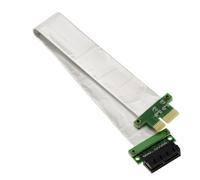PCI Express Riser 1X - Blind Cables - PCIe 19Cm - PCIe Extension Compatible 1
