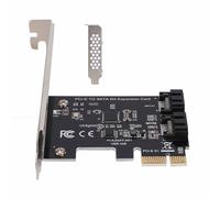 PCI Express SATA 3.0 2 Port Expansion Adapter for Large Small Chassis IDE AHCI Programming XP 7 8 10 11
