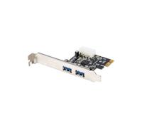 PCI EXPRESS USB 3.1 GEN1 2-PORT Card + Herring LOW PCE-US3-002