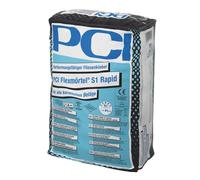 PCI Flexible Mortar S1 Rapid 20 KG Fast Adhesive Flex Tile Heated Screed