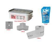 Pci Lastogum Sealing Set 8 Kg Gray Waterproof Flexible Protective Layer Sealing