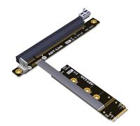 PCI Riser - GPU Extension Adapter, PCIS Express Risers | Stable Card Connection Flexible Mounting Bracket, Modular Desktop Configuration Environmental Multitasking Box Cards