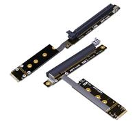 PCI Riser - GPU Extension Adapter, PCIS Express Risers | Stable Card Connection Flexible Mounting Bracket, Modular Desktop Configuration Environmental Multitasking Box Cards
