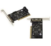 Pci Sata Esata Controller Card 4 + 2 Ports Raid 0 1 0+1 - High + Low Profile